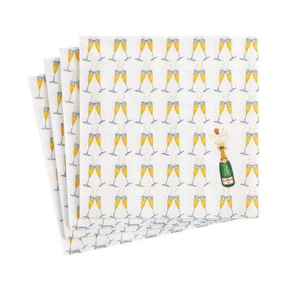 Bubbly Paper Cocktail Napkins | Caspari