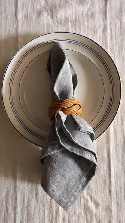 French Linen Napkins - Charvet Éditions