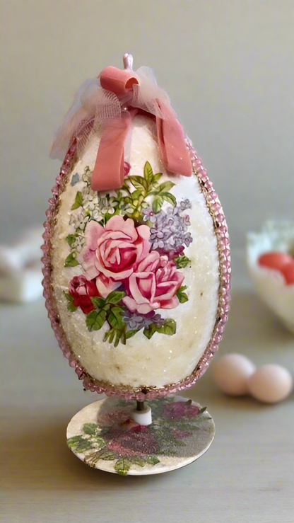 Vintage Handmade Easter Egg