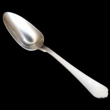 Naples Dessert Spoon, Stone Finish, Set of 12, stainless-steel flatware by Astier de Villatte