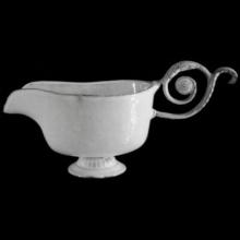 Emilie Sauce Boat by Astier de Villatte, B2B product view