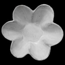 Small Fifine Saucer with Six Petals by Astier de Villatte, B2B product view