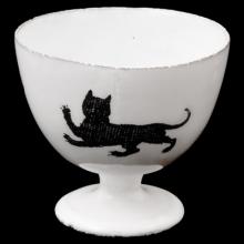 John Derian Cat Bowl on Stand, set of 3 by Astier de Villatte, B2B product view