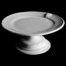 Small Alexandre Plate on Stand by Astier de Villatte, B2B product view