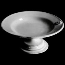 Medium Alexandre Plate on Stand by Astier de Villatte, B2B product view