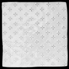 Tuileries Tile, Set of 3, handmade ceramic by Astier de Villatte