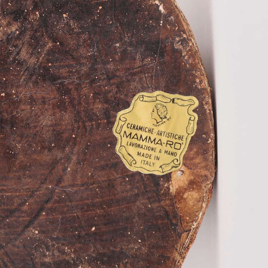 Mamma Ro Italian Ceramic Carafe – Hand-Painted, H 32 cm