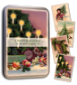 Christmas Light Tin of Postcards | Skona Ting