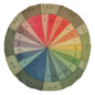 Color Wheel Multicolour Cushion | John Derian