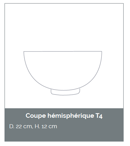 Shanghai Clay Mix | Atelier Saint André Perrin - Hemispherical cup T4