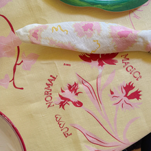 Load image into Gallery viewer, Create Memories Tablecloth (Pink &amp; Yellow) - NojiNoji
