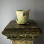 Dark Green Lion Pot Marbleized | Handmade Erik Bendtsen Ceramics
