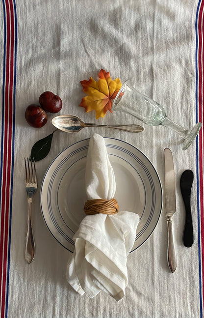 French Linen Napkins - Charvet Éditions
