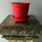 Red Unglazed Faaborg Pot | Handmade Erik Bendtsen Ceramics