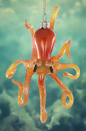 Deep Sea Octopus - Orange | Christmas Ornament