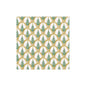Deco Christmas Gold Cocktail Napkins | Caspari