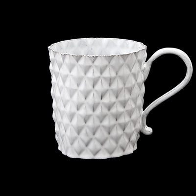 Diamant Large Cup, Set of 3 - Astier de Villatte: Exclusive Pre-Order Item