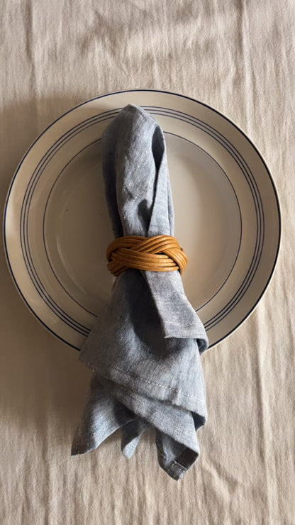 French Linen Napkins - Charvet Éditions