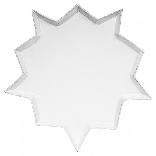 Etoile Dinner Plate, Set of 6 | Astier de Villatte: Exclusive Pre-Order Item