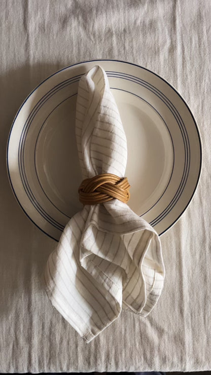 French Linen Napkins - Charvet Éditions