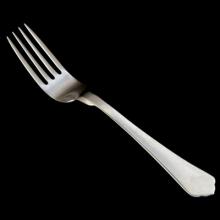 Naples Table Fork, Stone Finish, Set of 12, stainless-steel flatware by Astier de Villatte