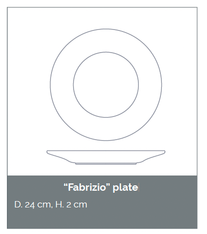 Shanghai Clay Mix | Atelier Saint André Perrin - Fabrizio plate