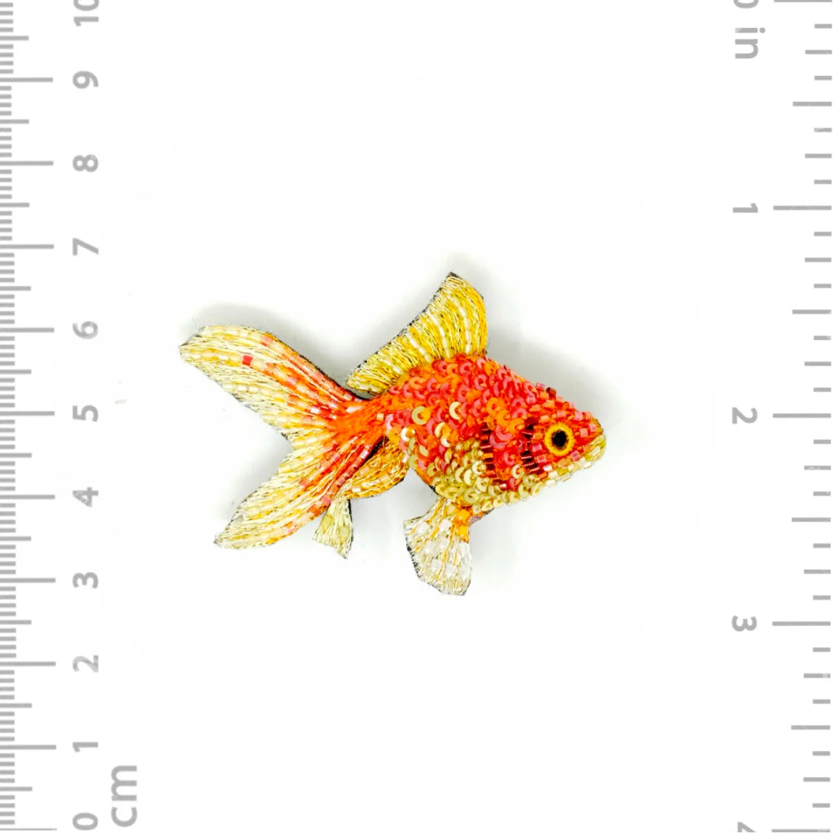 Fantail Goldfish Brooch Pin | Trovelore