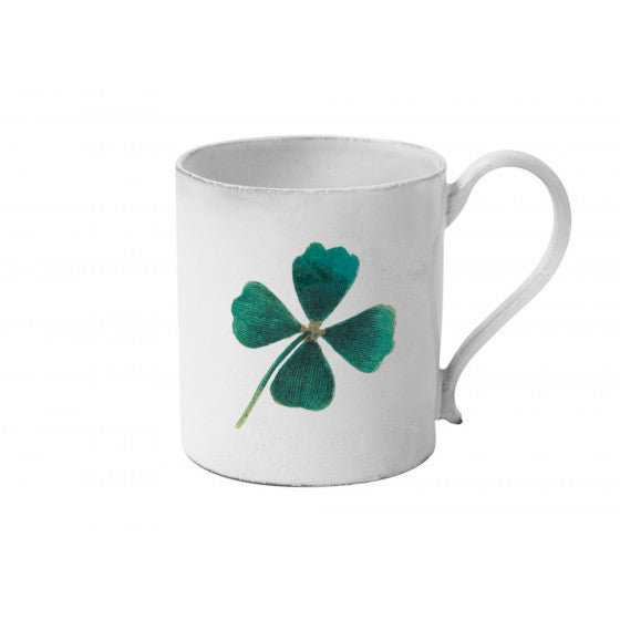 Four Leaf Clover Mug, John Derian | Astier de Villatte: Exclusive Pre-Order Item