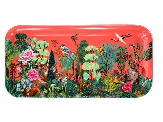 Bambi in the Woodland Small Narrow Tray