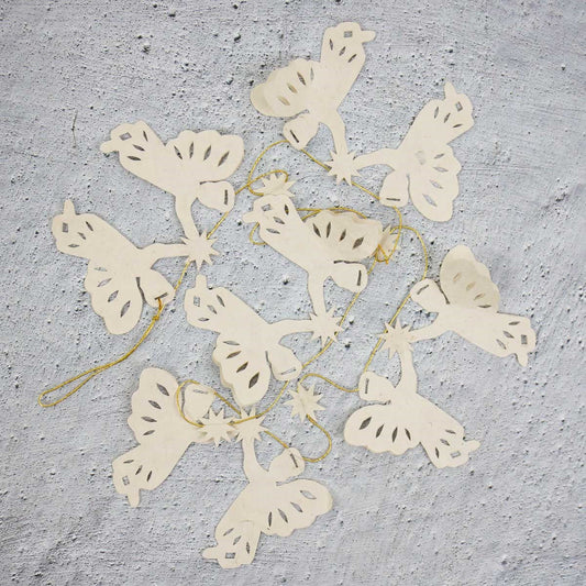 Gloria Angel Garland, Off-White by A World of Craft