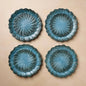 Stoneware Feather Salad Plates: Set of Four | John Derian