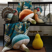 Load image into Gallery viewer, Beaded Acorn Novelty Pillow - John Derian Company
