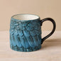 Stoneware Feather Mugs: Set of 4  | John Derian