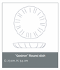 Shanghai Clay Mix | Atelier Saint André Perrin - Scalloped round dish