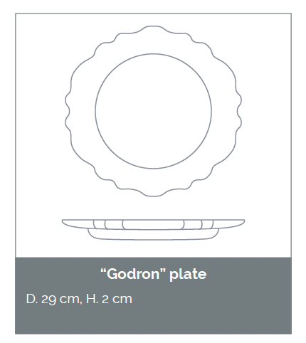 Shanghai Clay Mix | Atelier Saint André Perrin - Scalloped plate