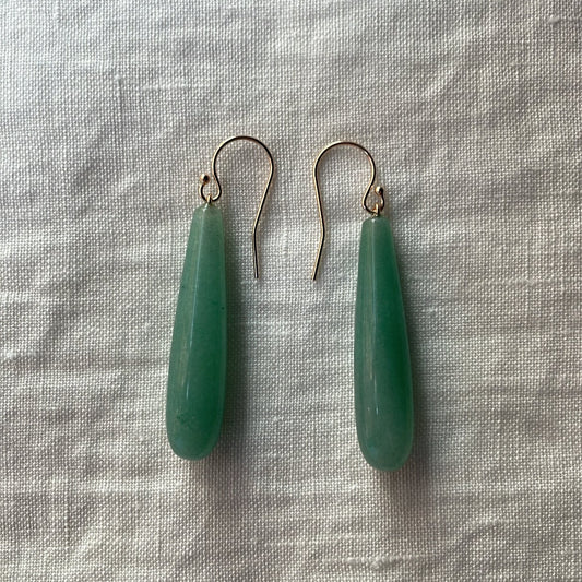 Aventurine Drop Earrings
