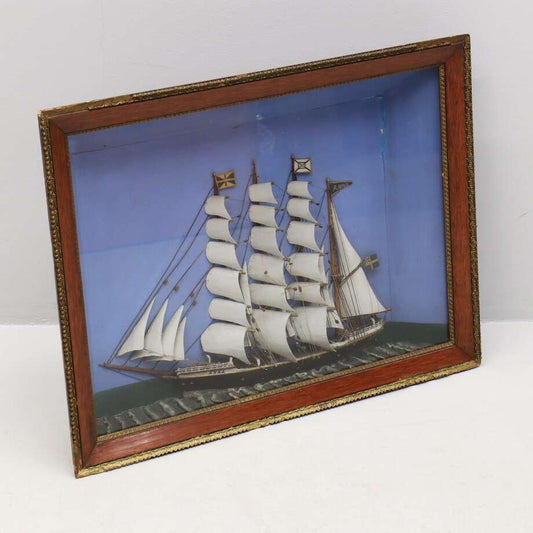 Nautical Diorama, Early 20th Century