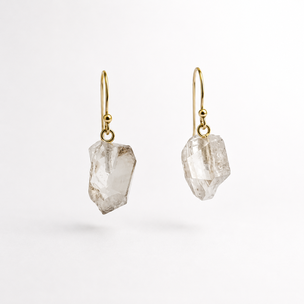 Herkimer Diamond Earrings #5 | Mikkel Brøgger