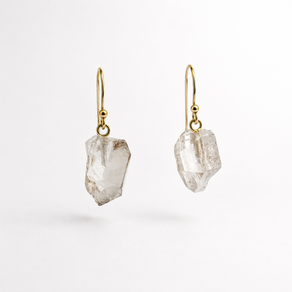 Herkimer Diamond Earrings #5 | Mikkel Brøgger