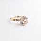 Honey Bee Ring, Morganite & Sapphire | Mikkel Brøgger