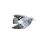 Hope Pigeon hand-embroidered brooch by Trovelore at BON TON goods