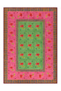 Ibisco Green Pink Tablecloth - 220X270 | Lisa Corti