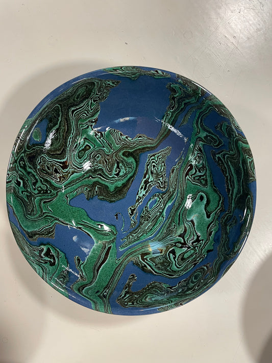 Extra Large Bowl with Foot - Atelier Saint André Perrin