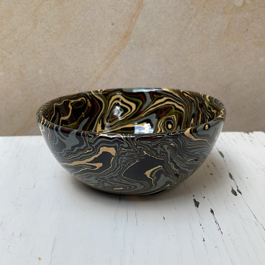 Cachemire Medium Bowl without Foot | Atelier Saint André Perrin