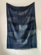 Load image into Gallery viewer, Vintage Moroccan Indigo Textile
