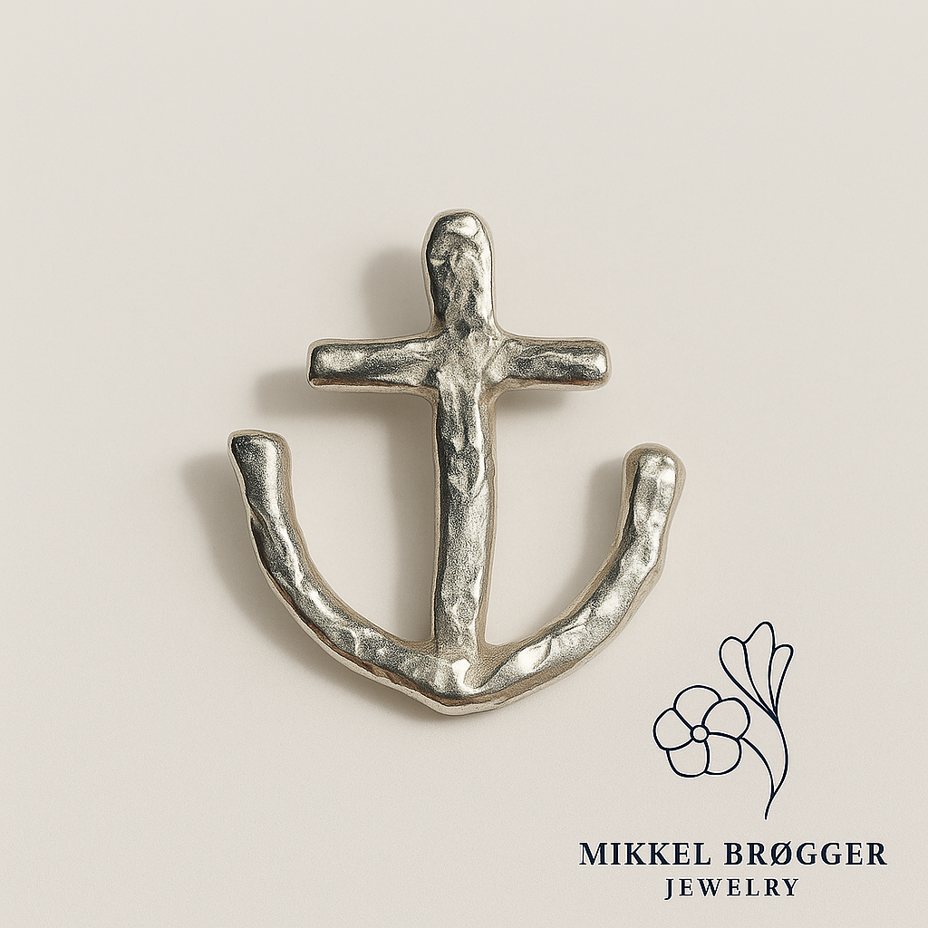 Anchor Brooch Sterling Silver | Mikkel Brøgger