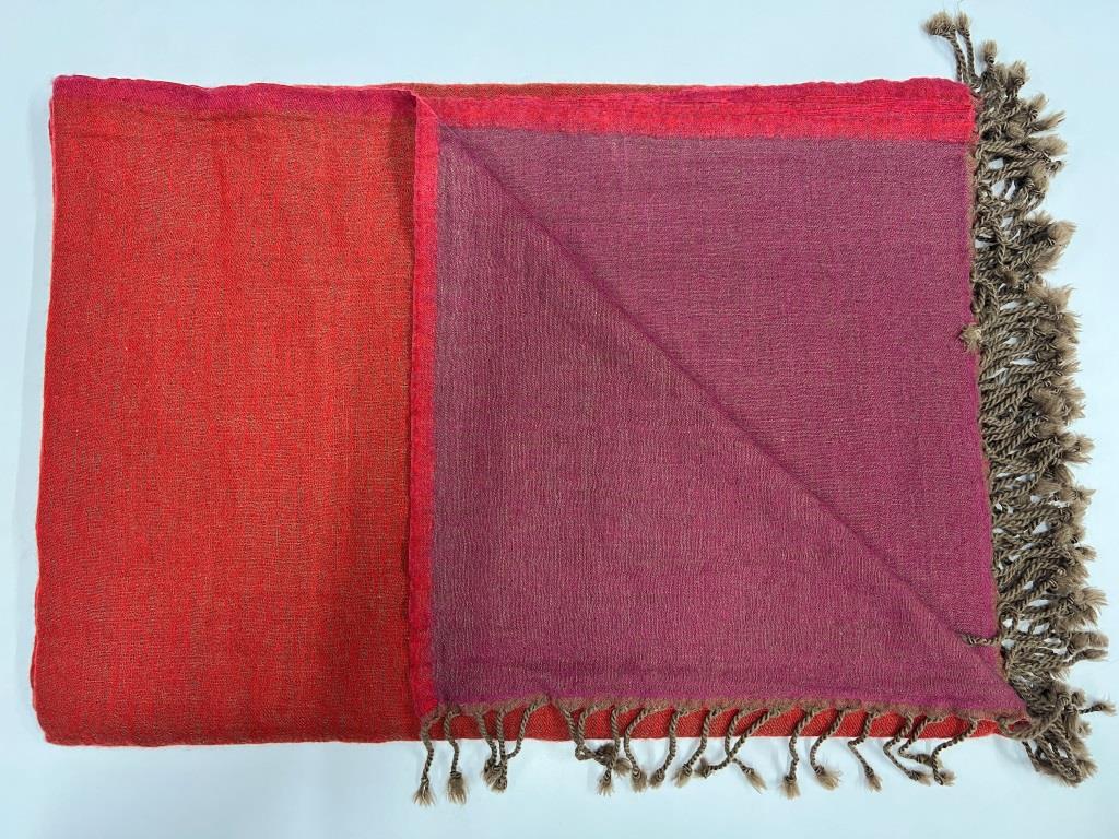 Merino Wool Throw/Plaid - By BON TON goods