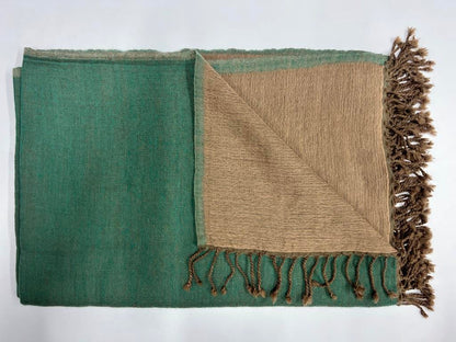 Merino Wool Throw/Plaid - By BON TON goods