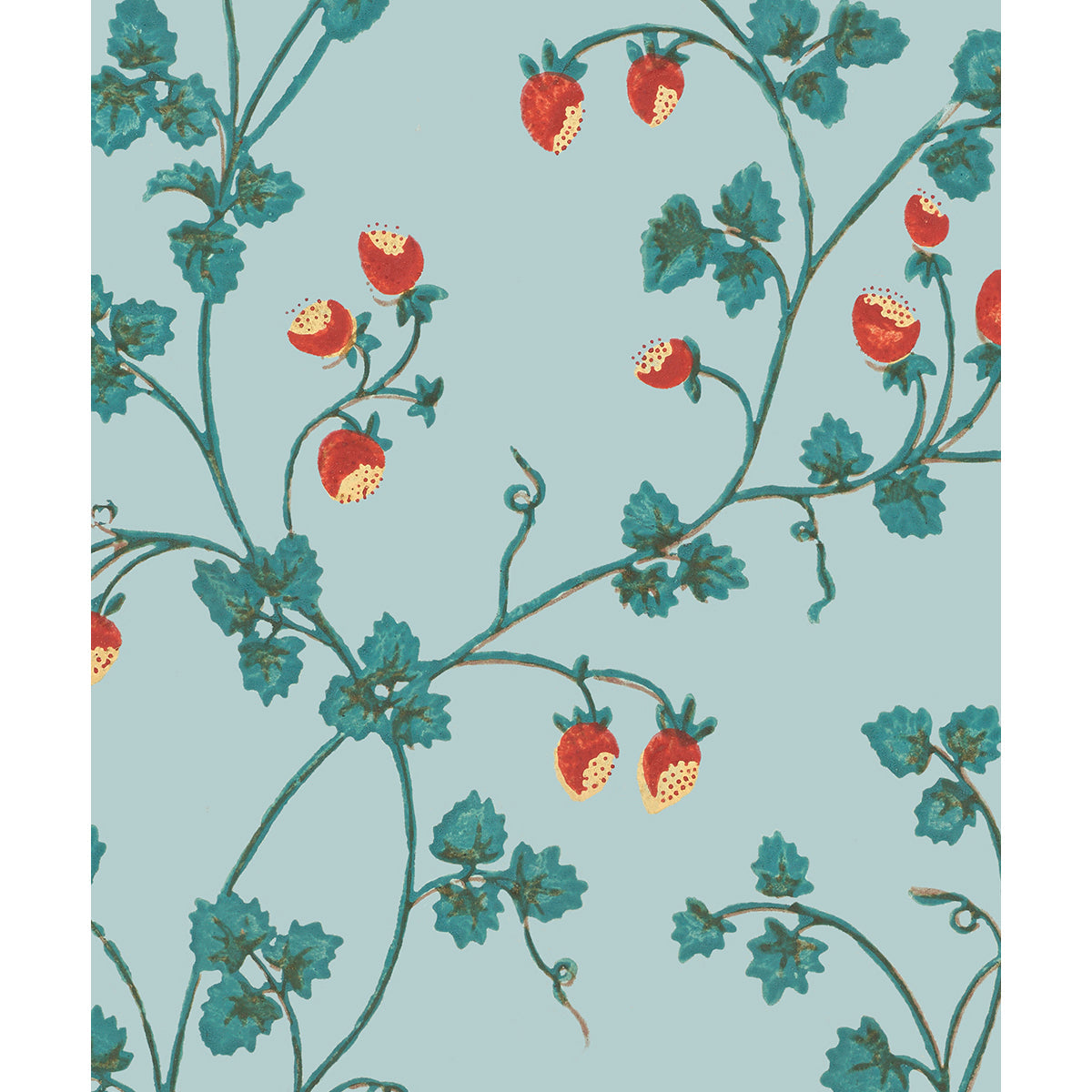 Les Fraises Wallpaper | Tapetorama