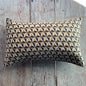 Pointes de Diamant Cushion | Antoinette Poisson Linen Cushion – Domino Paper Design